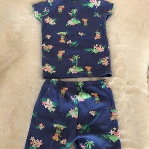 Carters infant girls pajama set